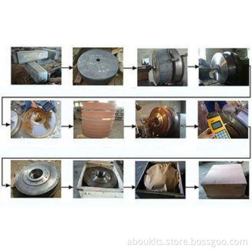 Durable Sand Casting Metal Forgings Seamless Gear Rings wit